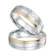 Oceľové snubné prstene SPPL031