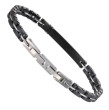 Štýlový náramok na ruku s keramiky a ocele CBS38