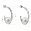 perlové náušnice 21019.1B