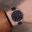 Moderné pánske hodinky Dugena Ceramic Solar 4461005