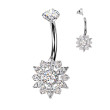 Titánový piercing do brucha SETIN69-ST