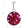 Swarovski prívesok červený okrúhly 34225.3 cherry