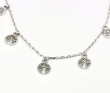 Moderný strieborný náhrdelník 3113450001