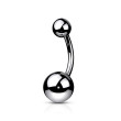 Piercing do brucha z titánu SET23N01-1ST