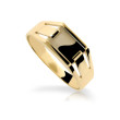 Pečatný prsteň s onyxom zlatý Z6877Z
