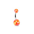 Piercing pupku 1103 - Orange