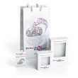 Strieborný prívesok s kryštálmi Swarovski ružový kruh 34257.3 magic rose