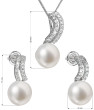 Set strieborných perlových šperkov 29037.1