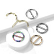 Piercing bradaviek z chirurgickej ocele SEKSH01
