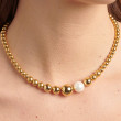 Dámsky náhrdelník s perlou BPC02