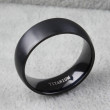Pánsky čierny prsteň SETR011