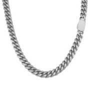 Moderný náhrdelník z chirurgickej ocele WJHN235-8