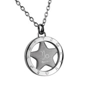 Prívesok so znamením Kozorožec z chirurgickej ocele PSS63