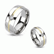 Titánový prsteň Spikes 3087