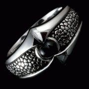 Oceľový prsten KoolKatana 021