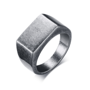 Oceľový pečatný prsteň pre mužov WJHZ1283