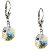 Náušnice Swarovski 31002.2 Krystal AB