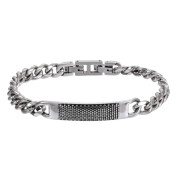 Pánsky náramok z chirurgickej ocele BSS1090
