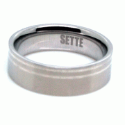 Oceľový prsteň SET10