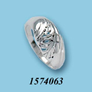 Strieborný prsteň 1574063