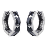 Štýlové náušnice z chirurgickej ocele WJHE1279