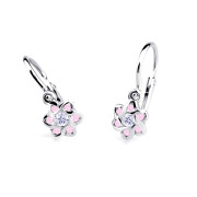 Zlaté detské naušníce Cutie Jewellery C2149B-Pink Full