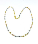 Pozlátený náhrdelník strieborný 3104750020