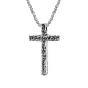 Oceľový náhrdelník kríž WJHC1861ST