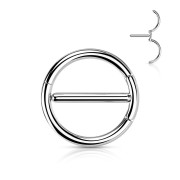 Piercing do bradavky z chirurgickej ocele SEKSH01ST