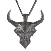 Štýlový prívesok z chirurgickej ocele + retiazka PSS1310