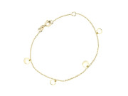 Zlatý náramok s peniazmi pre ženy a dievčatá Z0101