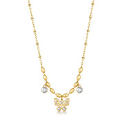 Moderný náhrdelník z chirugickej ocele Brosway CHAKRA BHKN166