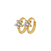 Pozlátené náušnice so zirkónmi WJHE1235GD-CZ