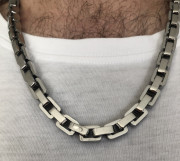 Oceľový náhrdelník pre mužov WJHN120