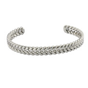 Náramok bangle z chirurgickej ocele MBSG01ST