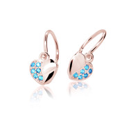 Detské náušnice Cutie Jewellery C2160R-Arctic Blue