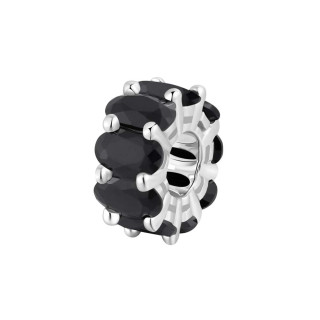 Strieborný korálik Brosway Fancy Mistery Black FMB01