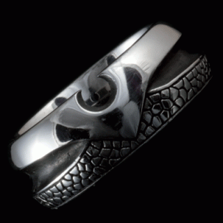 Oceľový prsten KoolKatana 023