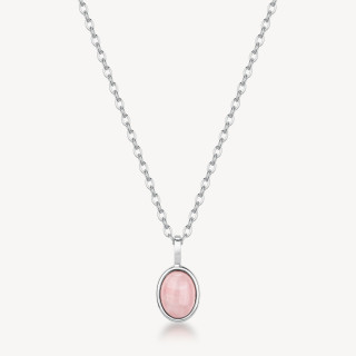 Štýlový dámsky náhrdelník Brosway s ruženínom BNL131