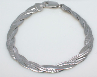 Náramok na ruku striebro 304256