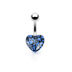 Piercing do pupiku 1104-Blue