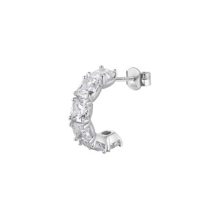 Dámska strieborná náušnica Brosway Fancy Infinite White FIW15