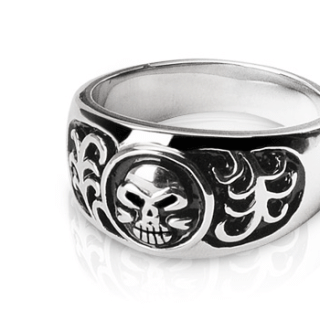 Oceľový prsteň Spikes 232