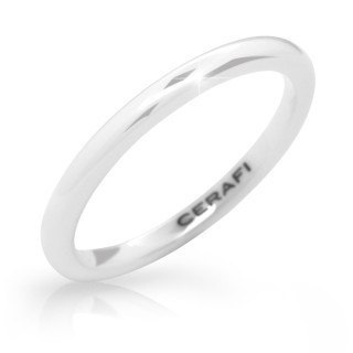 Dámsky keramický prsteň Cerafi 103 Sole Bianco