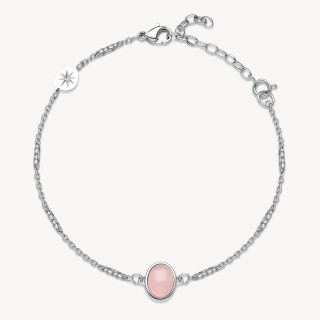 Dámsky oceľový náramok Brosway s ruženínom BNL141