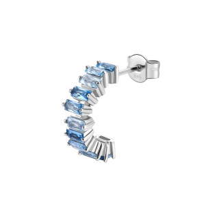 Dámske strieborné náušnice Brosway Fancy Cloud Light BlueFCL10