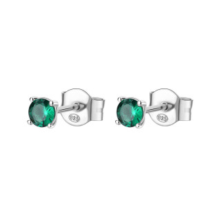 Jemné náušnice Brosway Fancy Life Green FLG37