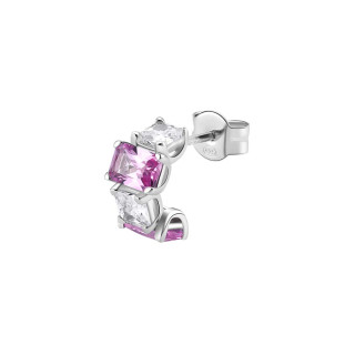 Dámské stříbrné náušnice Brosway Fancy Vibrant Pink FVP08