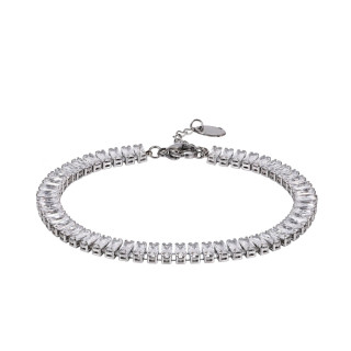 Dámsky náramok so zirkónmi chirurgická oceľ MBSS223