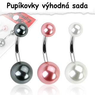 Sada piercing pupku 024